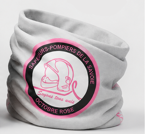 Tour de cou Octobre Rose